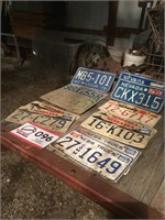 License Plates-Out of State of Illinois