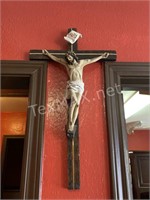 Crucifixion of Christ Cross Wall Sculpture