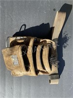Leather Tool Pouch and Belt