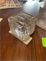 WATERFORD CRYSTAL BABY BLOCK ABC