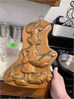 1992 BUGS BUNNY VINTAGE COPPER CAKE MOLD
