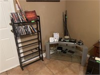 TV STAND AND DVD RACK