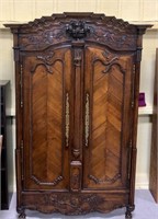 Stunning Antique French Armoire