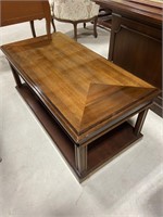 Stained Solid Oak Coffee Table
