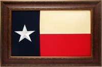 FRAMED STATE OF TEXAS FLAG