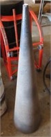 4' Steel  cone.