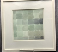Framed Print of Color Blocks