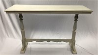 White Painted Hall Table