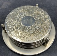 Silver Plate Coasters