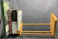Napa Valley Souvenir Book Rack, with Books