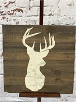 Rustic Painted Wood Decor
