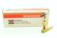 (20 rds) Winchester 222 Rem 50 Gr. Ammo