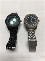 Lot of 2 men's watches, unbranded