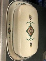 Western butter dish