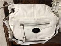 New White Tyler Rodan faux leather purse