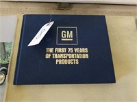 GM THE FIRST 75 YEARS OF TRANSPORTATION BOOK