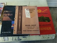 3 FORD AUTOMOBILE BOOKS