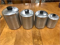 Vintage Steel Masters Inc. Kitchen Canisters