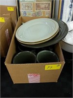 PAIRRIE SHALE DISHES
