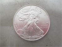 2008 American Eagle 1oz Silver Dollar