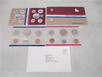 1984 Uncirculated U.S. Coin Set w/ Lit & Envelope