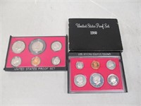 1979 & 1980 U.S. Proof Coin Sets