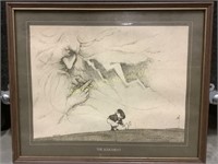 "The Judgment" Framed Patterson Print