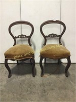 (2) Antique Chairs - Restoration Project