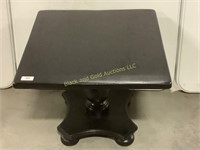 Black Wood End Table/Lamp Table