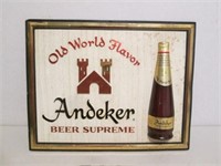 Vintage Andeker Beer Supremen Sign