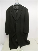 Virany Long Wool Coat Jacket Size 42L