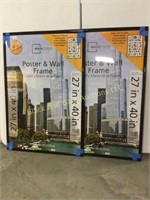 (2) Pair New Poster & Wall Frame
