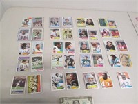 Lot of Vintage Football Cards - Terry Bradshaw,