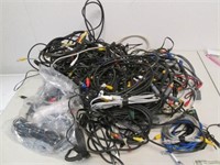Massive Lot of Electrical Cords & Cables