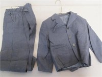 Vintage Children's Gray Suit Coat & Matching Pants