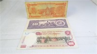 (3) Venezuelan Bolivares Banknotes