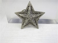 Vintage Star-Shaped, Western Belt Buckle