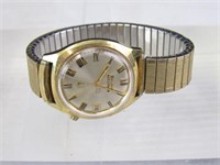 Bulova Accutron Brand Gold Plated Wrist Watch