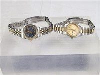 (2) Seiko Brand Quartz Movement Wrist Watches