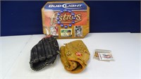 (4) Assorted Sports Collectible Items Bundle