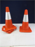 (4) Traffic Cones