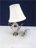 FBR Silver on Copper Lamp