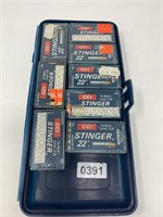 CCI Stinger 8 boxes 22 LR ammo