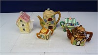 Vintage Collectors Ceramic Teapots