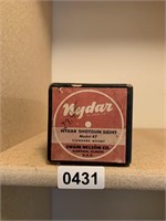 Nydar shotgun sight vintage in box