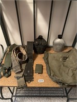 Military Canteens Duty Belts tin Radiation case