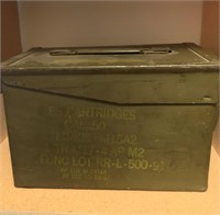 50 cal metal ammo box