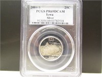 2004-S .25c Iowa Silver