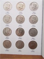 1996 - 1984 Kennedy Half Dollar.