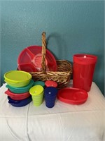 Large Tupperware Basket